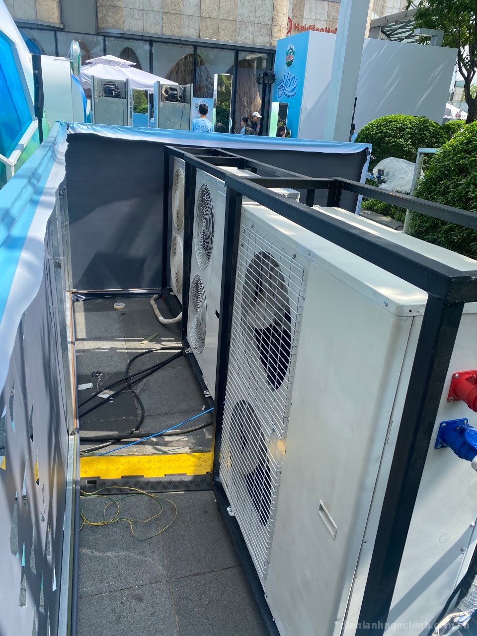 Thuê máy lạnh quận Phú Nhuận, dịch vụ cho thuê máy lạnh công nghiệp 5HP đến 1000HP cho Sự Kiện lớn nhỏ