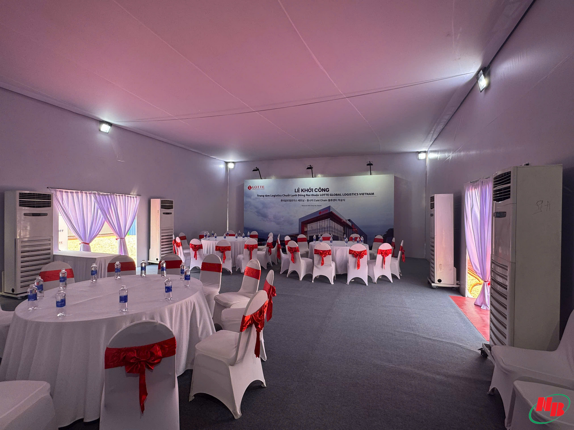 Cho Thuê Máy Lạnh Tại Sự Kiện Lotte Global Logistics Đồng Nai