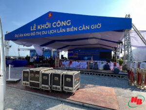 Cho thuê máy lạnh tại sự kiện khởi công siêu dự án Khu đô thị lấn biển Cần Giờ 2025