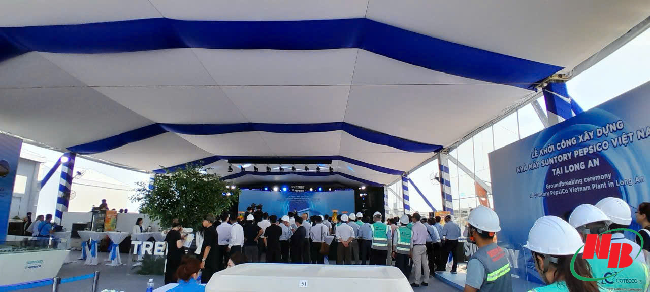 Cho Thuê Máy Lạnh Sự Kiện Khởi Công Nhà Máy Pepsico Long An