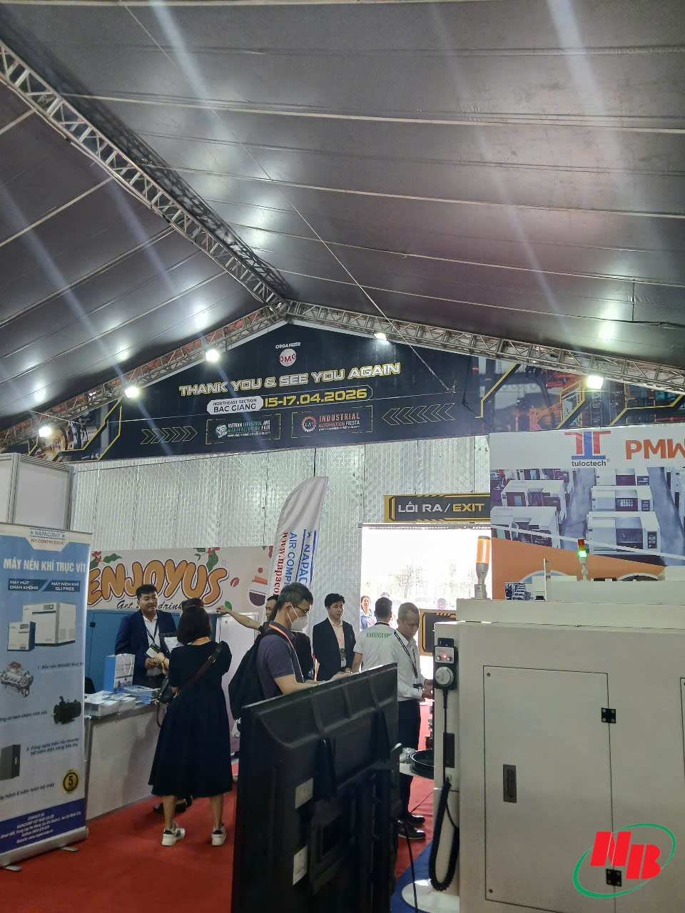 Cho thuê máy lạnh tại sự kiện Triển lãm công nghiệp & sản xuất Việt Nam 2025