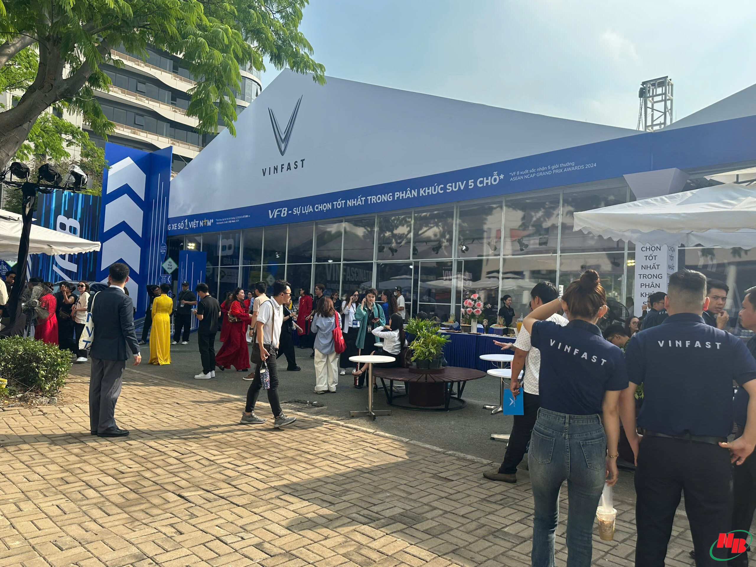 Cho thuê máy lạnh tại sự kiện lái thử VinFast VF 8 ở quận 7 HCM
