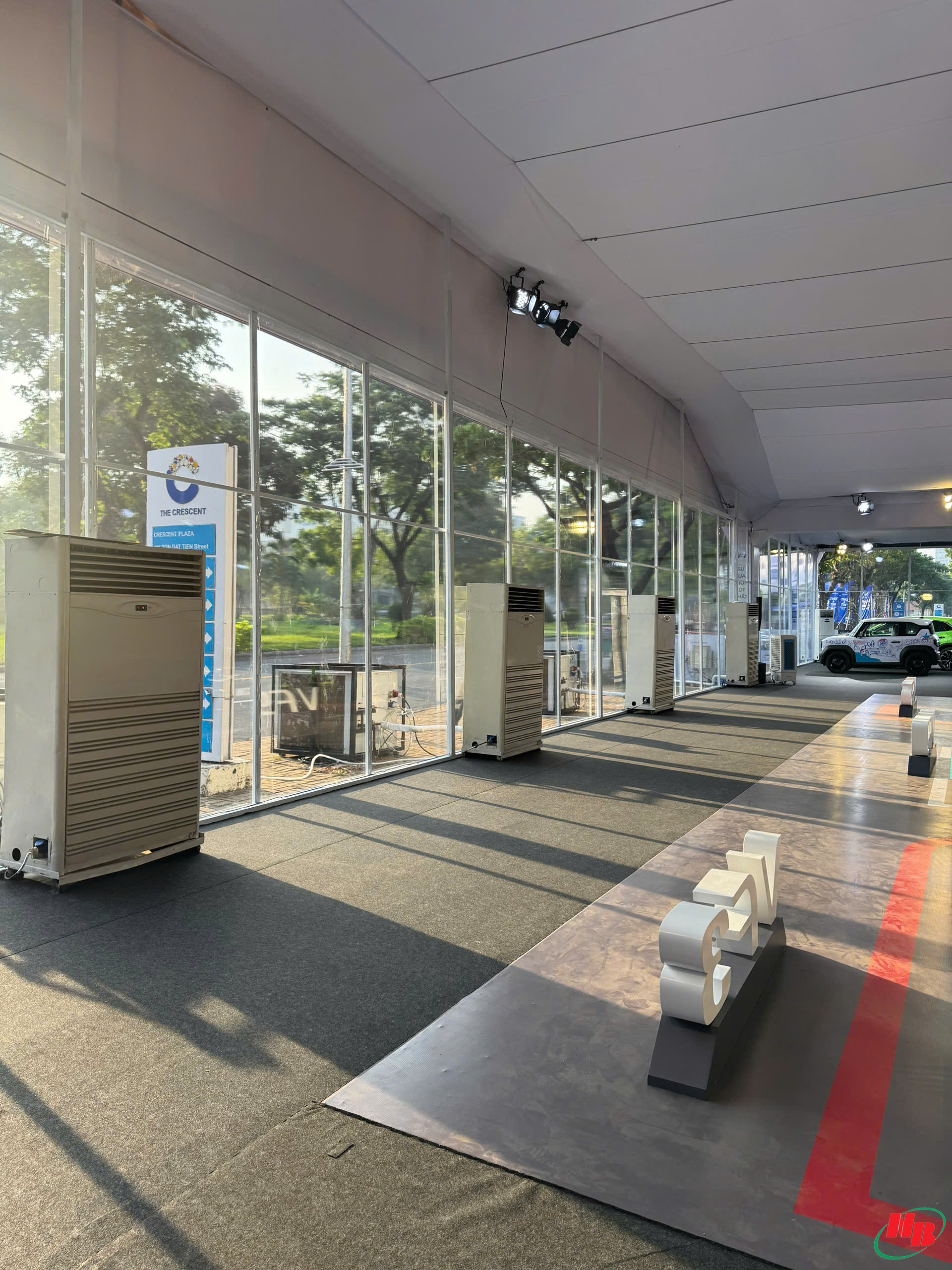 Cho thuê máy lạnh tại sự kiện lái thử VinFast VF 8 ở quận 7 HCM