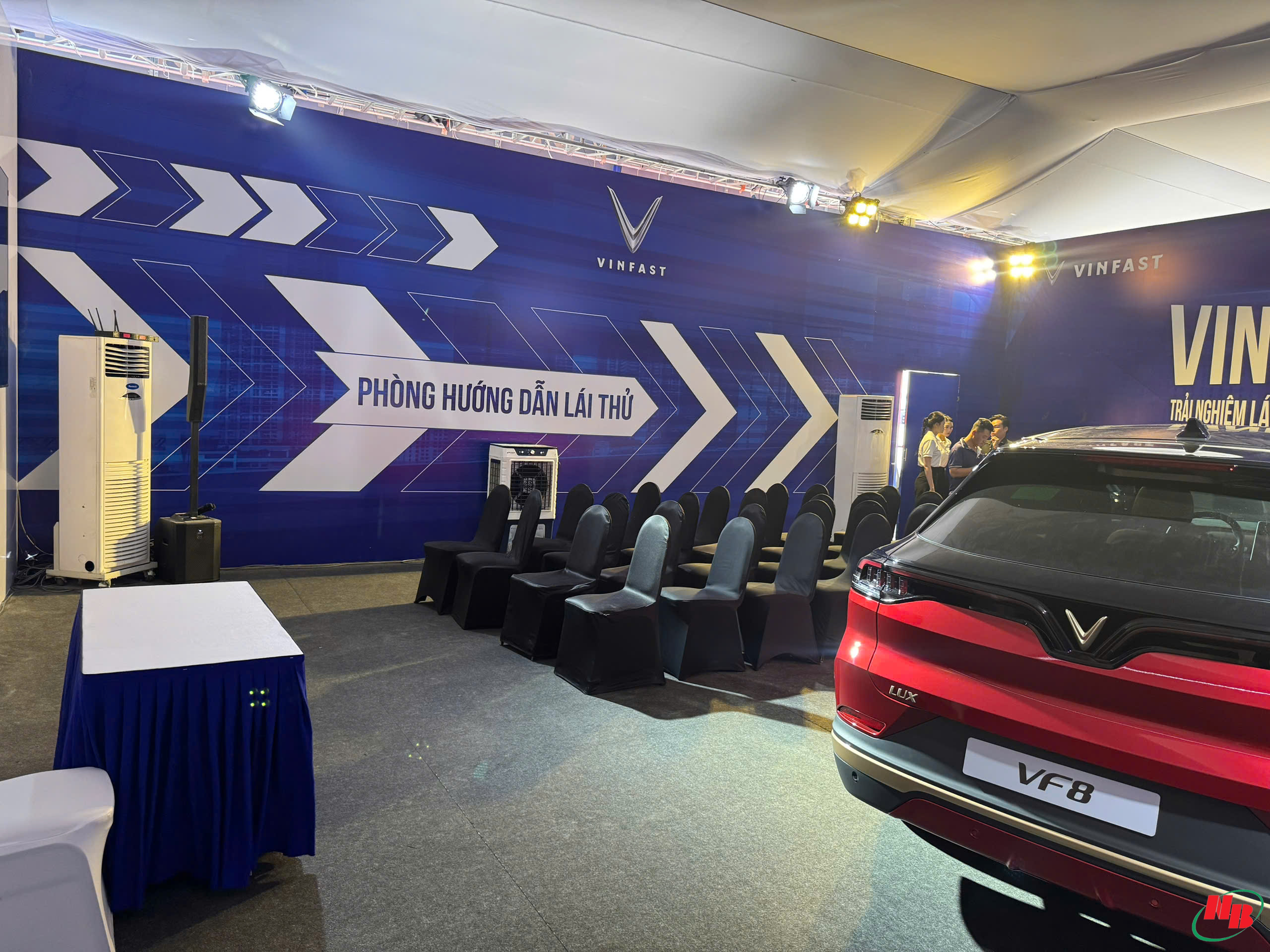 Cho thuê máy lạnh tại sự kiện lái thử VinFast VF 8 ở quận 7 HCM