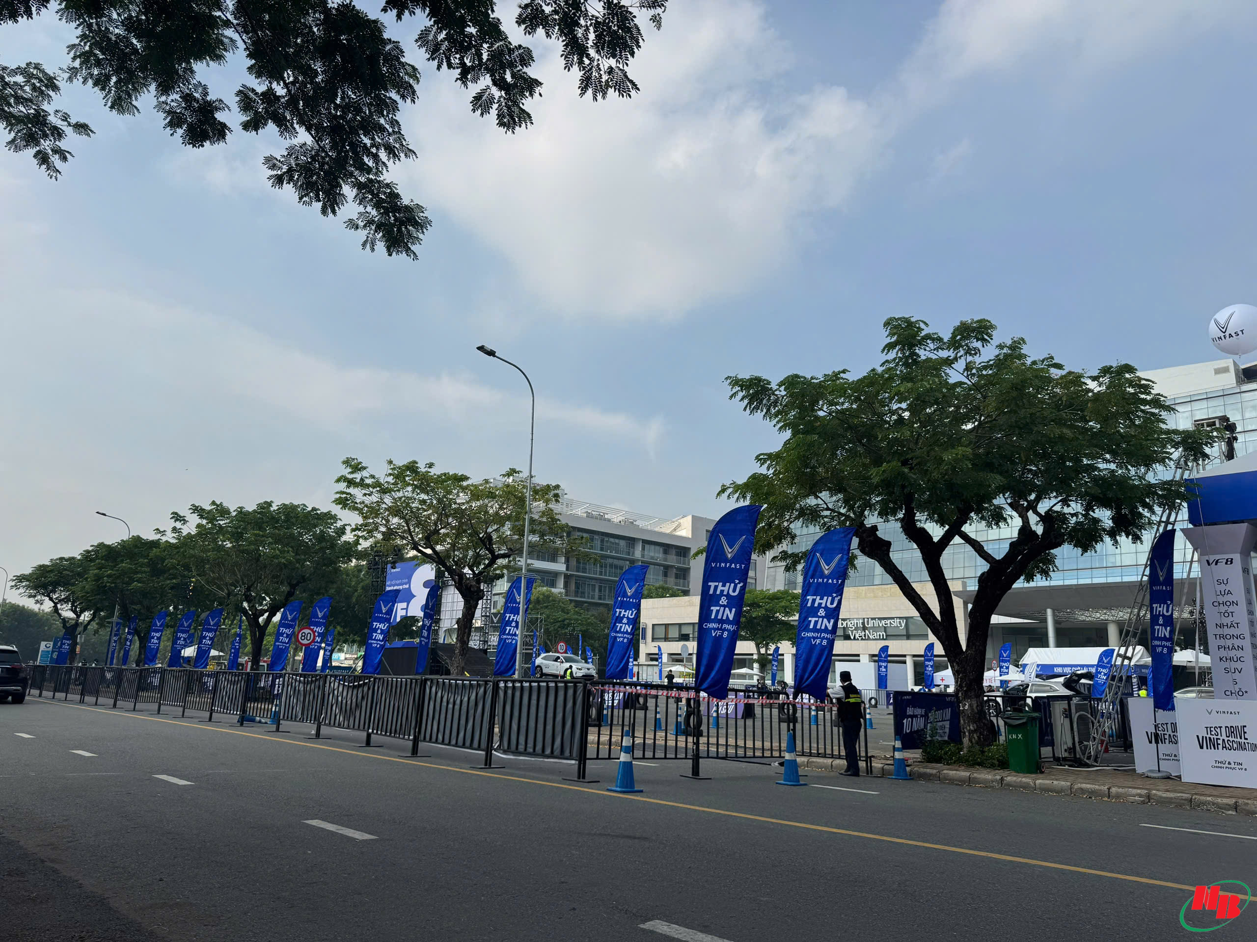 Cho thuê máy lạnh tại sự kiện lái thử VinFast VF 8 ở quận 7 HCM