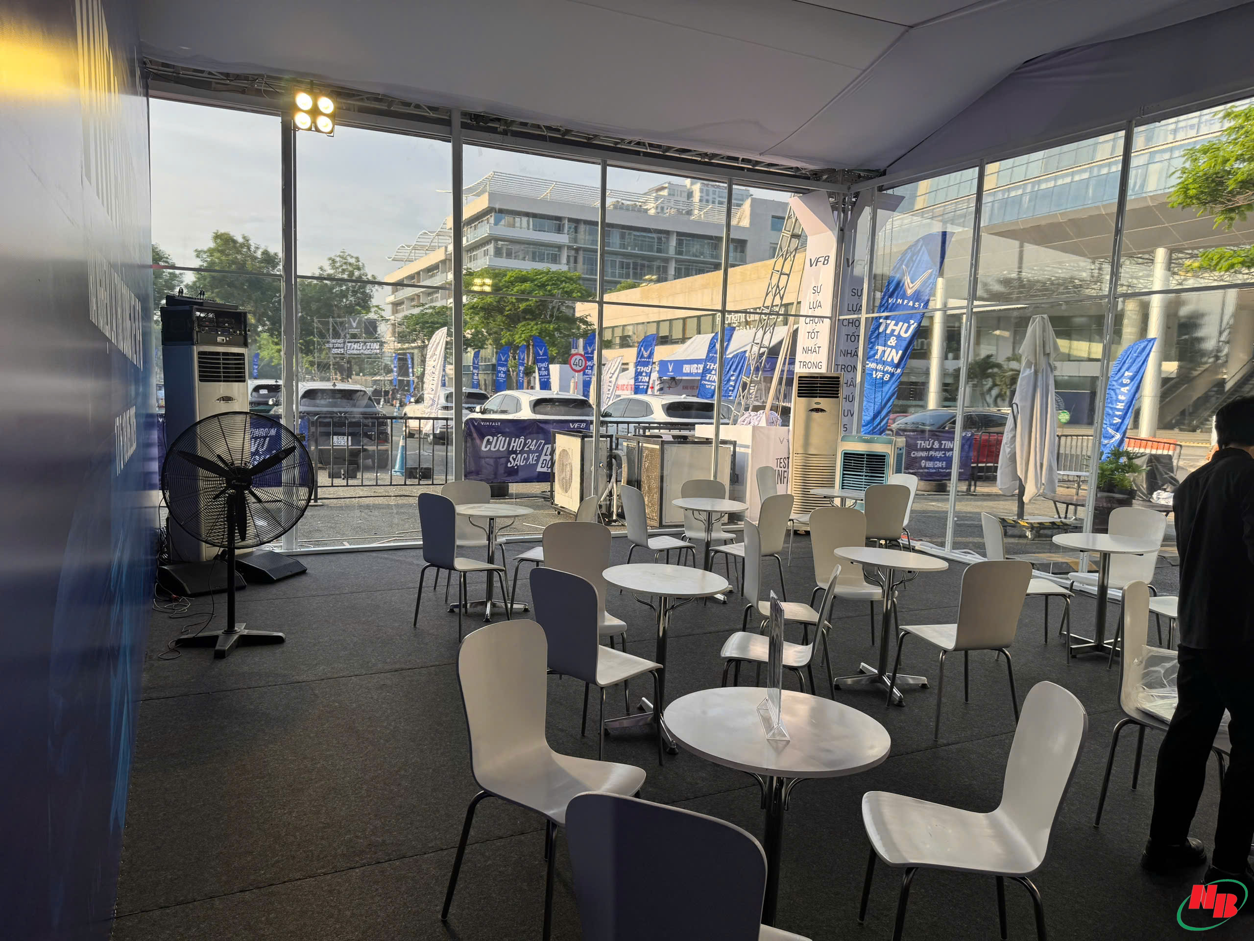 Cho thuê máy lạnh tại sự kiện lái thử VinFast VF 8 ở quận 7 HCM